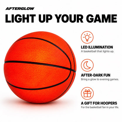 AFTERGLOW LED Light-Up Basketball